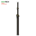 15m lockable pneumatic telescopic mast for mobile antenna tower 300kg payloads- lockable mast