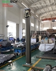 15m mobile telescopic mast-aluminum materials-pneumatic mast-300kg payloads- lockable mast