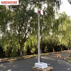 4.2m pneumatic telescopic mast light tower-roof top mounted-foldable-LED flood lights