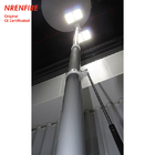 roof mast light 4.5m pneumatic telescopic mast, vehicle roof mount mast light tower
