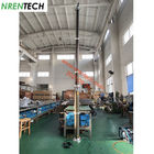 4.5m pneumatic telescoping mast for mobile CCTV vehicle-inside CCTV wires